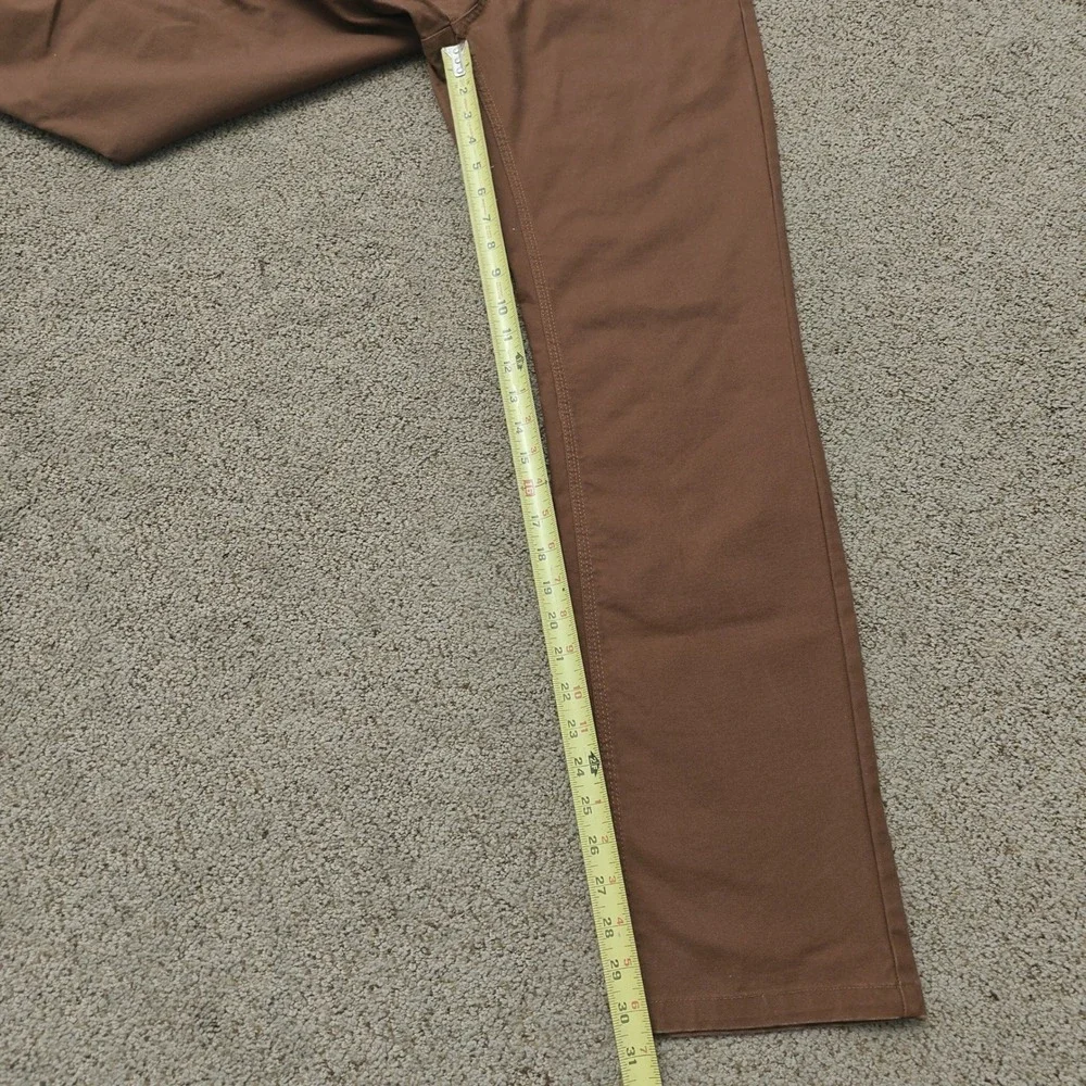 Brixton Regular Fit Sepia Brown Chino Pants Mens 31 Cotton Blend